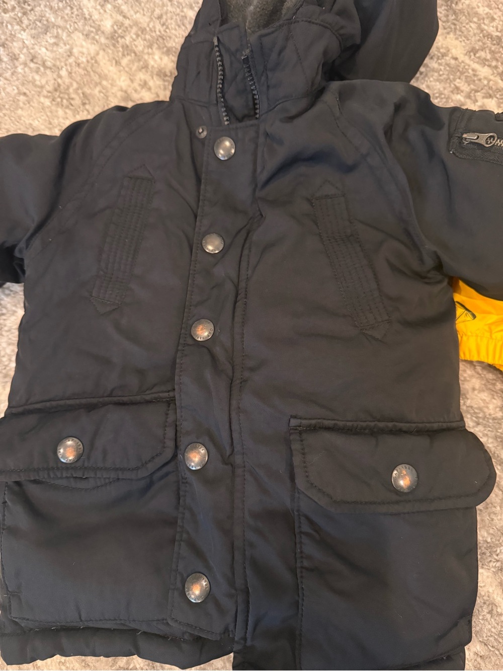 4pc sz 3T toddler jackets - The North Face & Gap puffy puffer fleece Dryvent - Picture 9 of 11